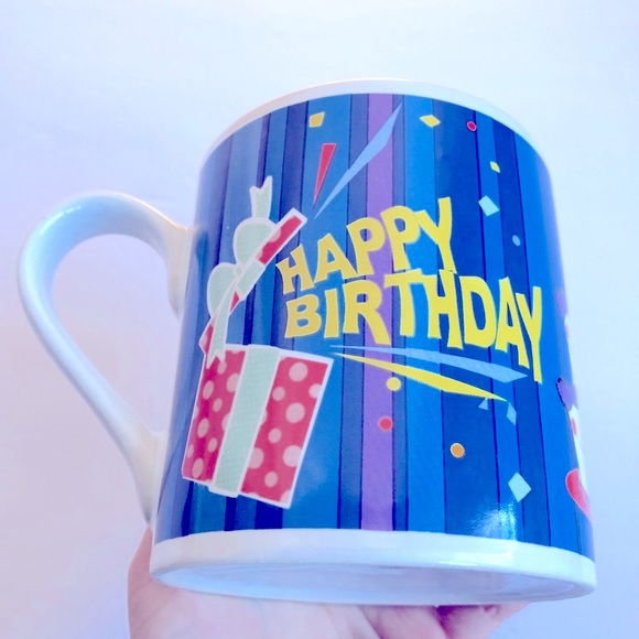 NEW Happy Birthday Coffee Mug NWOT - Picture 2 of 11